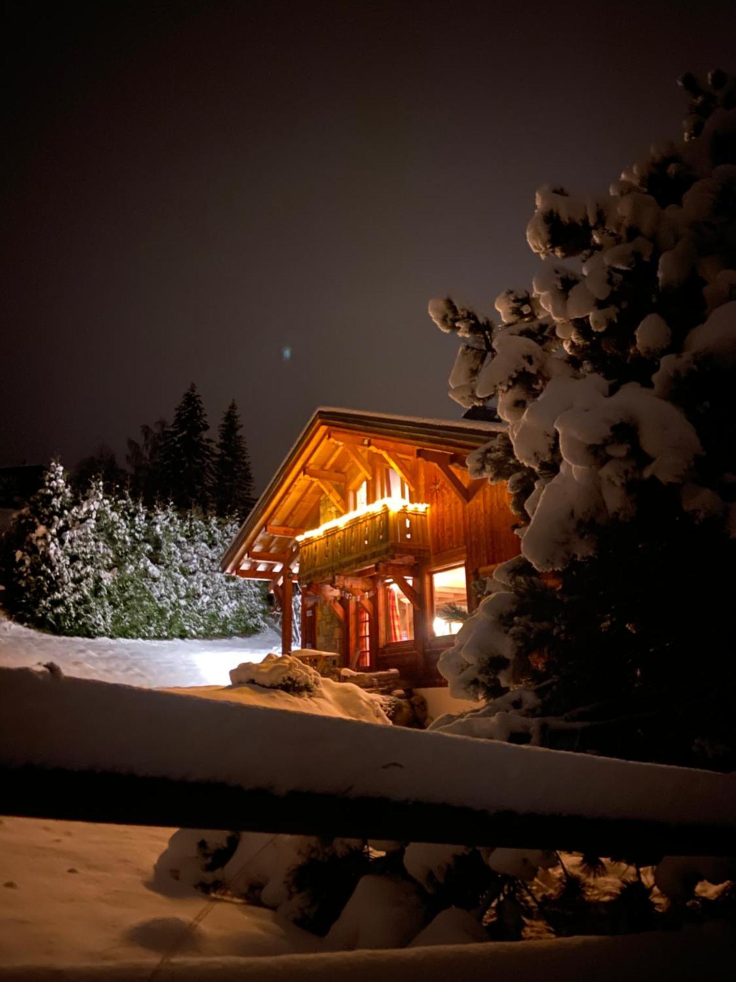 Ferienwohnung Marie Mont Blanc Vue Mont Blanc Saint-Gervais-les-Bains Exterior foto